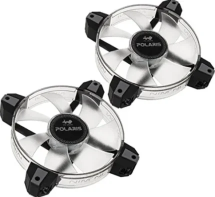 FA-120IPRX2 #3. In Win Polaris RGB 120mm PWM Performance Fan - Twin Pack