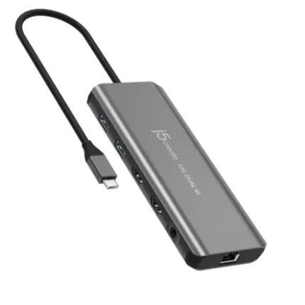 DS-JCD388 #2. j5create USB-C 6-in-1 UltraDrive Docking Station