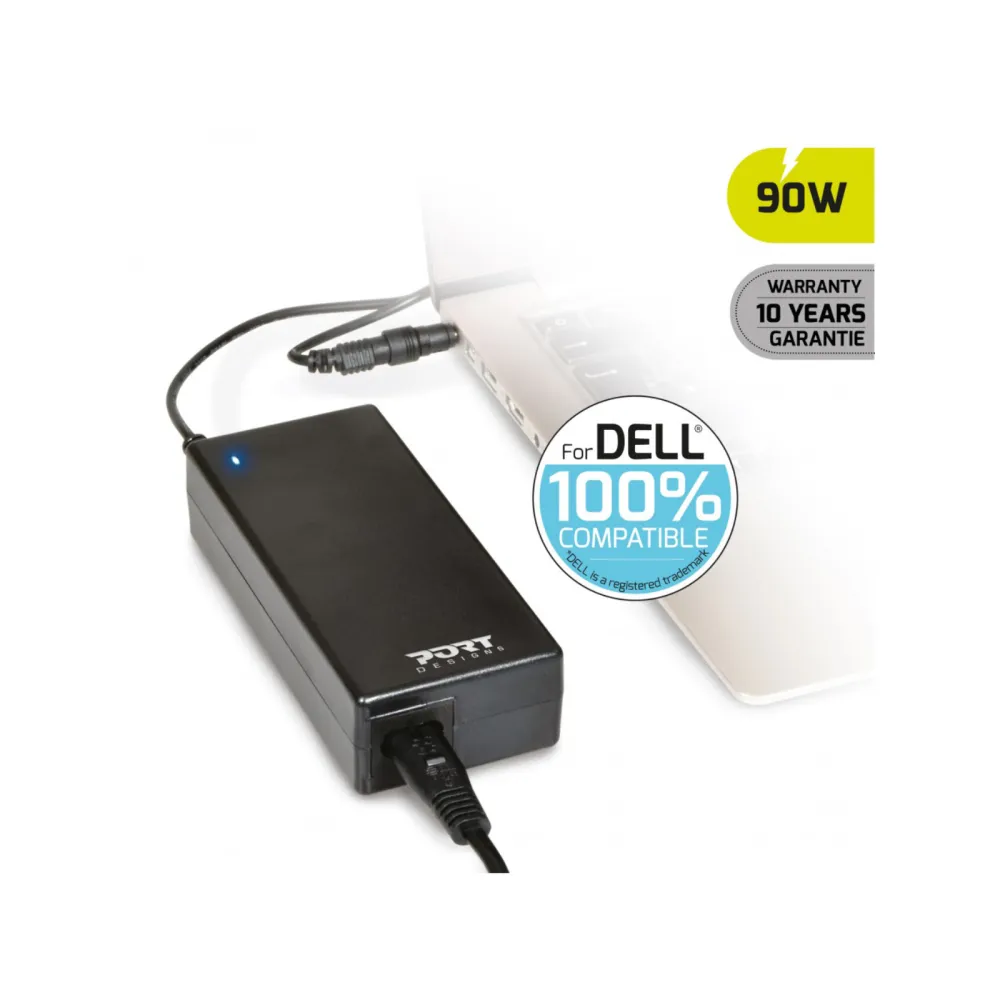 Port Connect 90W Notebook Adapter Dell 4 900007_DE_133f.jpg. Port Connect 90W Notebook Adapter Dell