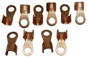SOLLUG3510CPNI-001.jpg. Solarix Non Insulated Copper Battery Cable Lug 35 x 10mm Pack of 10 - For Use With Cable Size 35mm