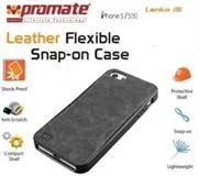 Promate Lanko.i5 iPhone 5 Hand-Crafted Leather Case 1 Lank0_i5-black-01.jpg. Promate Lanko.i5 iPhone 5 Hand-Crafted Leather Case