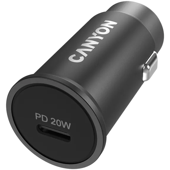 Canyon C-20, PD 20W Pocket size car charger, input: DC12V-24V, output: PD20 4 210820160015329141.jpg. Canyon C-20, PD 20W Pocket size car charger, input: DC12V-24V, output: PD20