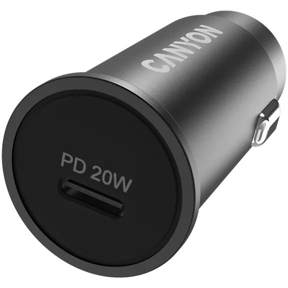 Canyon C-20, PD 20W Pocket size car charger, input: DC12V-24V, output: PD20 5 210820160015405335.jpg. Canyon C-20, PD 20W Pocket size car charger, input: DC12V-24V, output: PD20