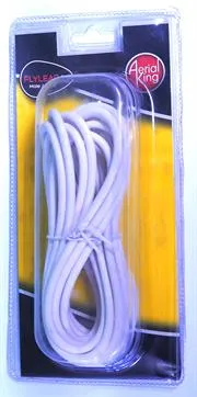 6001498940858-001A.jpg. Aerial King Lead Male - Male 5m Cable - Blister Pack