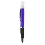 GKSSPPUR-01.jpg. Geeko 3 in 1 Sanitizer Spray Stylus and Blue ink Pen- 3 Functions - Refillable Sanitizer Container with Spray Nozzle