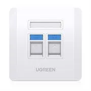 uGreen Dual Wall Socket internet LAN and Telephone. uGreen Dual Wall Socket internet LAN and Telephone
