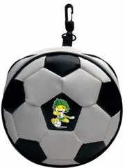 CD Wallet_Zakumi_2 running.jpg. Esquire Official FIFA 2010 Licensed Product CD Wallet ZAKUMI Running Pose:Holds 24 CD or DVD with Zipper and Hook-Purchase as a mémoire of the 2010 Soccer World Cup in South Africa!