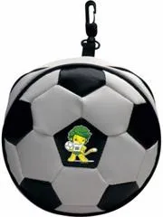 CDWallet_Zakumi_1 signature.jpg. Esquire Official FIFA 2010 Licensed Product CD Wallet ZAKUMI Signature Pose: Holds 24 CD or DVD with Zipper and Hook-Purchase as a mémoire of the 2010 Soccer World Cup in South Africa!