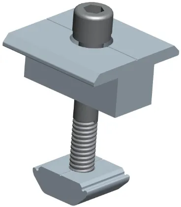 Solarix Mid Clamp 35mm Solar Panel Mounting- Aluminium 6005 T5 And Stainless Steel 35mm 2 Big_SOLPNSFST000101-001.jpg. Solarix Mid Clamp 35mm Solar Panel Mounting- Aluminium 6005 T5 And Stainless Steel 35mm