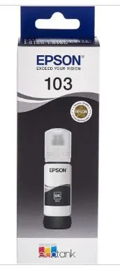 T00S14A.jfif. Epson 103 Ecotank Black Ink Bottle 65ml - Compatible Printers Epson EcoTank L3150