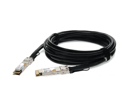 delle_470-acun.jpg. Dell Networking 200GbE QSFP28-DD Passive Direct Attach Cable No FEC 2 Meter Customer Kit