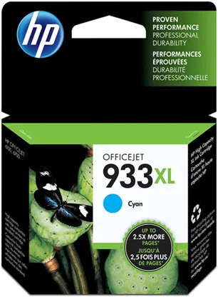 CT-H933XLC#1.png. HP 933XL Cyan Cartridge
