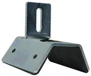SOLIBRBRKPT-001.jpg. Solarix IBR Zinc Portrait Roof Mount Bracket For Solar Panel Mounting- Designed Specifically For Standard IBR Profile Roof Sheeting
