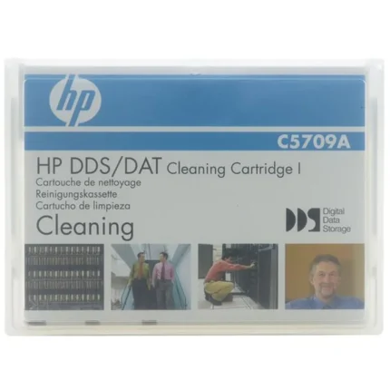 C5709A.jpg. HP DAT DDS/DAT 4mm Cleaning Cartridge (All DAT Tape Drives)