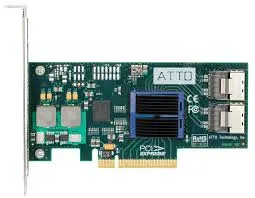 ESAS-H608-000.jpg. ATTO (ESAS-H608-000) ExpressSAS H608 8-Port Internal 6Gb/s SAS/SATA PCIe HBA