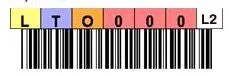 BCL-02.jpg. LTO-2 Barcode Label (Random numbered)