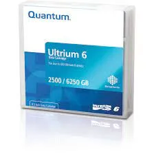 MR-L6MQN-03.jpg. Quantum LTO-6 (2.5TB / 6.25TB) Ultrium Tape Media Cartridge