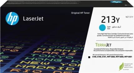 W2131Y_default.png. HP 213Y Cyann Original LaserJet Toner Cartridge