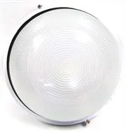 Noble Pays Round Bulkhead Light Fitting Large White- 240mm Diameter 1 LIGBWP-005.jpg. Noble Pays Round Bulkhead Light Fitting Large White- 240mm Diameter