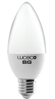 Luceco E27 Candle 3W - LC27W3W20/2-LE - Warm White - 2 Pack LED - 200 Lumens - 25000hrs 1 LC27W3W20-2-LE_Luceco_E27_Candle_3W.png. Luceco E27 Candle 3W - LC27W3W20/2-LE - Warm White - 2 Pack LED - 200 Lumens - 25000hrs