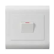 QLP44SW0-001.jpg. Lesco Pipelli 2 Pole Flush Isolator Switch with Square Flush Cover and Hidden Indicator Light- Amperage: 50A