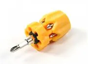 Goldtool 7 In 1 Stubby Phillips Driver Set- The drive set includes 7 Phillips Screwdriver heads in sizes 4 2 GSD-810YEL.02.jpg. Goldtool 7 In 1 Stubby Phillips Driver Set- The drive set includes 7 Phillips Screwdriver heads in sizes 4