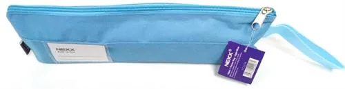 Nexx Fabric 1 Pocket 33cm Pencil Bag-Colour Light Blue 2 Big_6007749002061-002.jpg. Nexx Fabric 1 Pocket 33cm Pencil Bag-Colour Light Blue