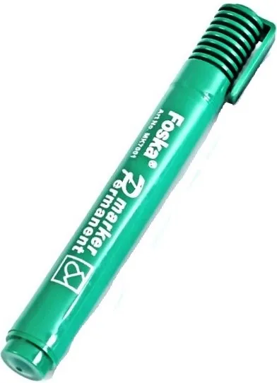 Foska Single Green Permanent Markers-Colour Green-Versatile And Vibrant-Coloured Premium Quality Marker Suitable For Virtually Any Surface 2 Big_6937544339492-001.jpg. Foska Single Green Permanent Markers-Colour Green-Versatile And Vibrant-Coloured Premium Quality Marker Suitable For Virtually Any Surface