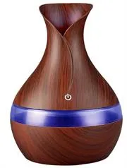 FT-041-LWG-001.JPG. Casey Ultrasonic Aroma Humidifier Dark Wood Grain - 300ml
