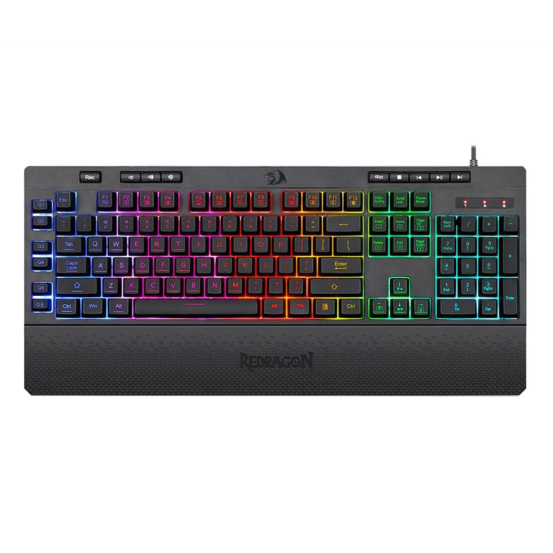 REDRAGON KB MEMB SHIVA BK 1 RD-K512RGB-1_wr_01.jpg. REDRAGON KB MEMB SHIVA BK