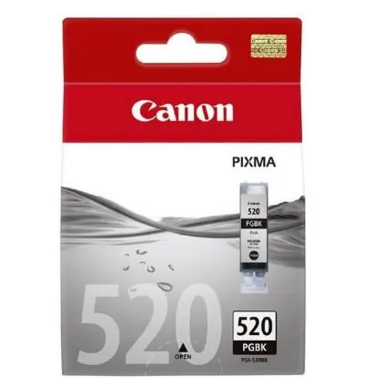 2932B004AA #2. Canon PGI-520 Black Original Ink Cartridge