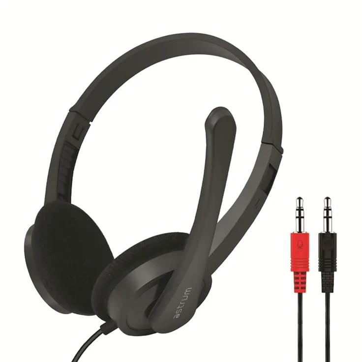 HS240 On-Ear Wired Stereo Headset with Flex Mic Dual 3.5mm Aux 1 HS240-1.jpg. HS240 On-Ear Wired Stereo Headset with Flex Mic Dual 3.5mm Aux