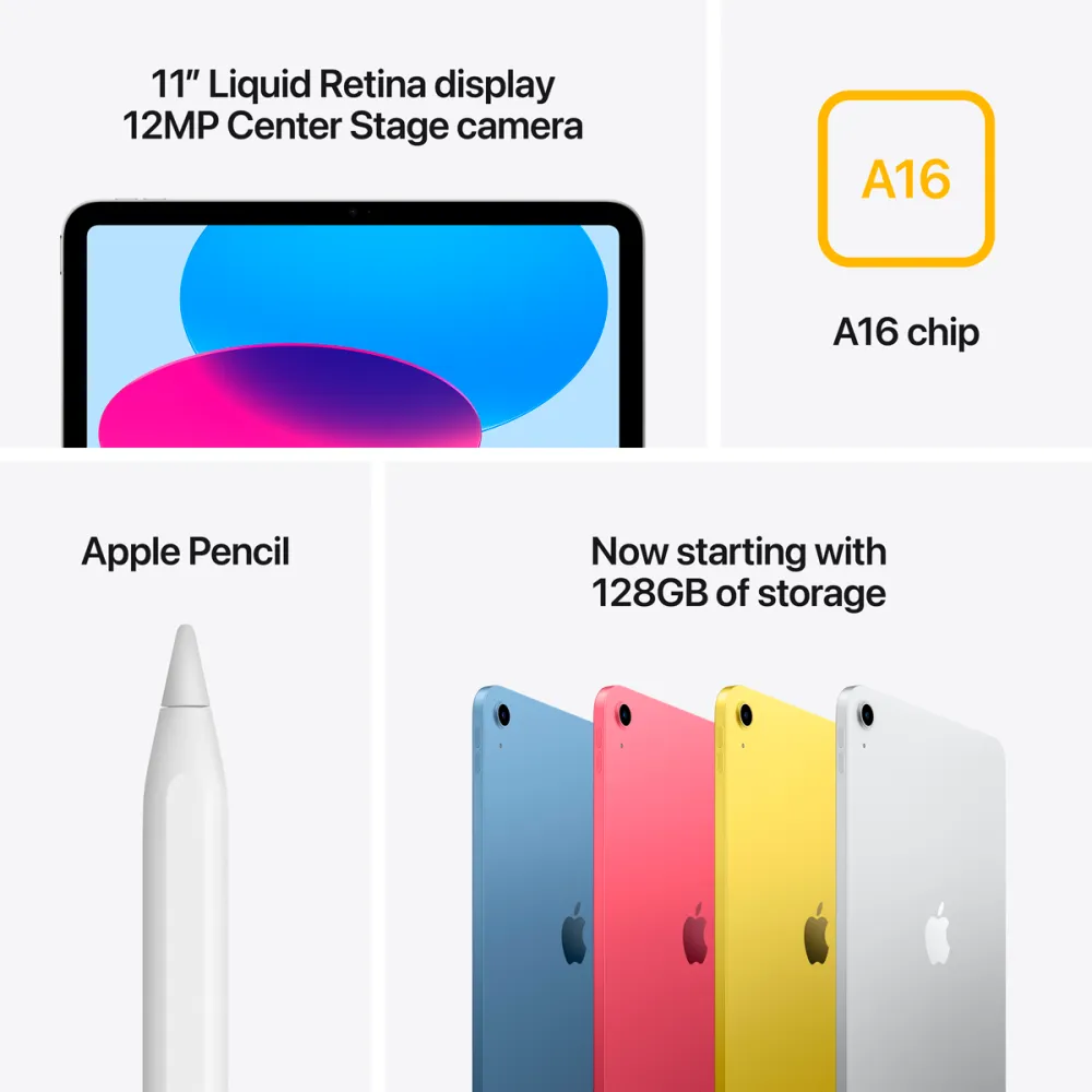 11-inch iPad Wi-Fi + Cellular 256GB - Yellow,Model A3355 39 250423160051699273.png. 11-inch iPad Wi-Fi + Cellular 256GB - Yellow,Model A3355
