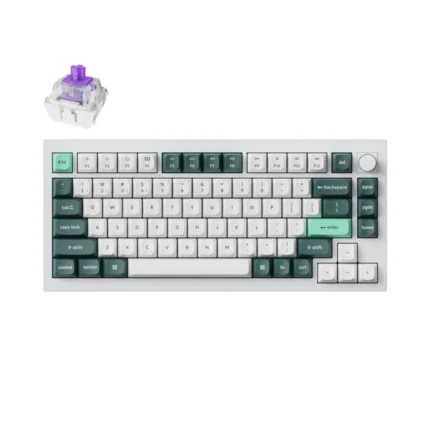 Q1H-M1-wr-01-1.jpg. Keychron Q1H-P1 QMK Wireless Custom Keyboard - White