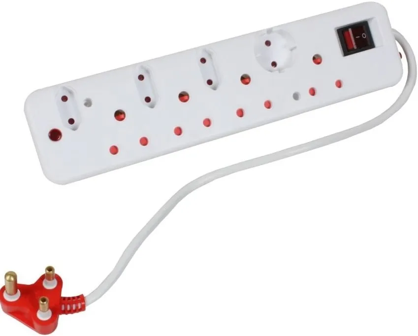 Aerial King Surge Multi Plug 8 Way Unswitch 1 Big_SA164AKX-8.jpg. Aerial King Surge Multi Plug 8 Way Unswitch