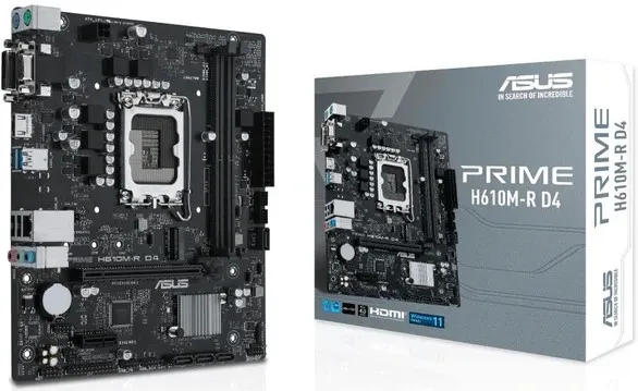 Asus Prime H610M-R Intel LGA 1700 Micro ATX Motherboard 1 Big_90MB1B40-M0ECY0Main1.jpg. Asus Prime H610M-R Intel LGA 1700 Micro ATX Motherboard