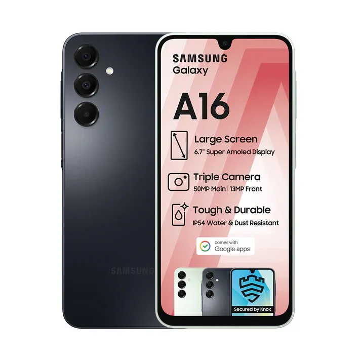 Samsung Galaxy A16 SM 1 Big_SM-A165FZKDAFA-1.jpg. Samsung Galaxy A16 SM