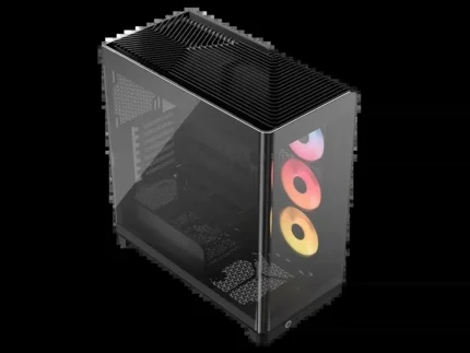 3eae8e4495446b37a45234bcf7e1932459993dc4.webp. FRAME 4500X LX-R RGB LINK Panoramic Glass Mid-Tower PC Case; Black