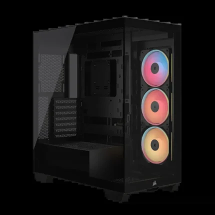 328c9af75ab269a95e4054293de679cf45162191.webp. 3500X LX-R RGB iCUE LINK Tempered Glass Mid-Tower PC Case; Black