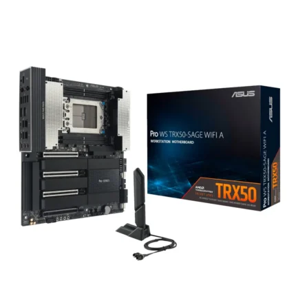 PROWSTRX50-SAGEWIFIA_Asus-Pro-WS-TRX50-SAGE-WIFI-A. Asus Pro WS TRX50-SAGE WIFI A sTR5 CEB Motherboard