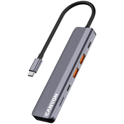 240801160013222100.jpg. CANYON hub DS-17 6in1 4k USB-C Grey
