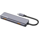 CANYON hub DS-18 5in1 USB-C Grey 3 CNS-TDS18. CANYON hub DS-18 5in1 USB-C Grey