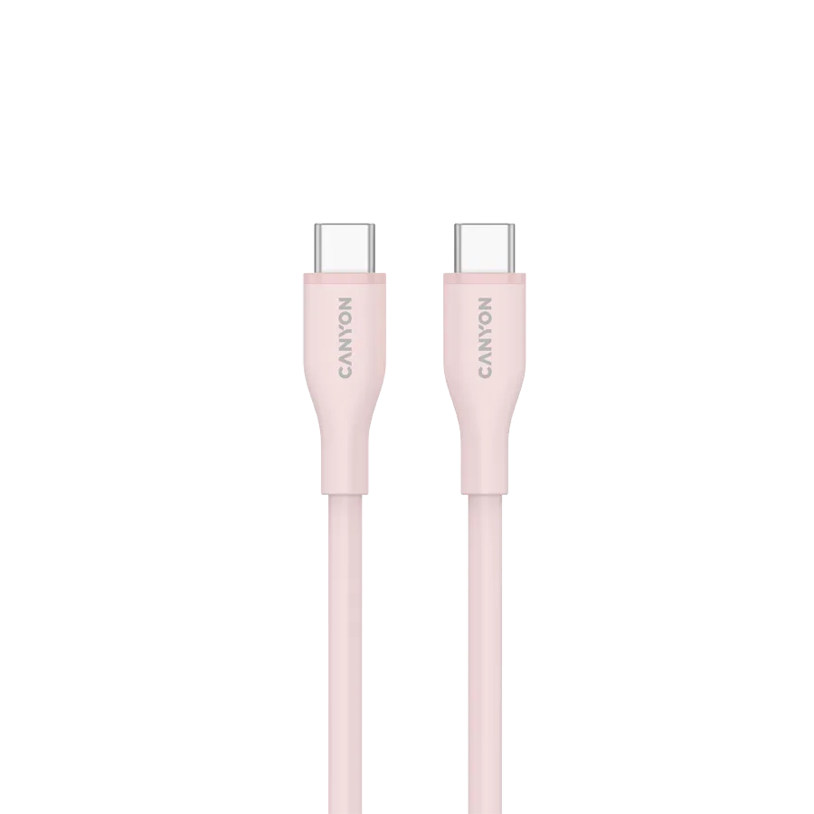 CANYON cable CC60SC10 C-C 60W 1m Silicon Pink Sand 3 241209080010051036.jpg. CANYON cable CC60SC10 C-C 60W 1m Silicon Pink Sand