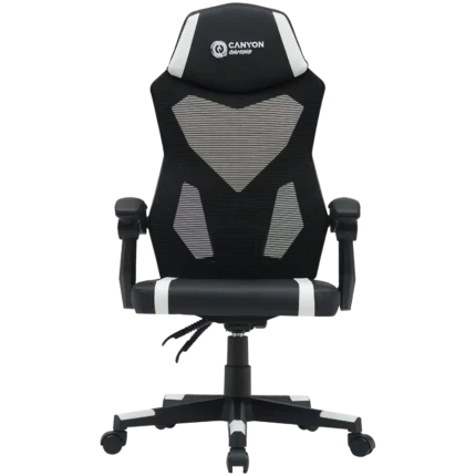 241125150010416299.jpg. CANYON gaming chair Flow MCH01 Mesh Black White