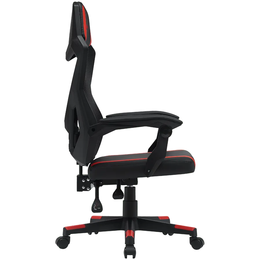 CANYON gaming chair Flow MCH01 Mesh Black Red 3 241125150013759510.jpg. CANYON gaming chair Flow MCH01 Mesh Black Red
