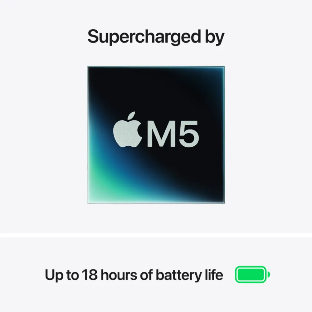 13-inch MacBook Air: Apple M5 chip with 10-core CPU and 10-core GPU, 16GB, 30 260331160056513848.png. 13-inch MacBook Air: Apple M5 chip with 10-core CPU and 10-core GPU, 16GB,
