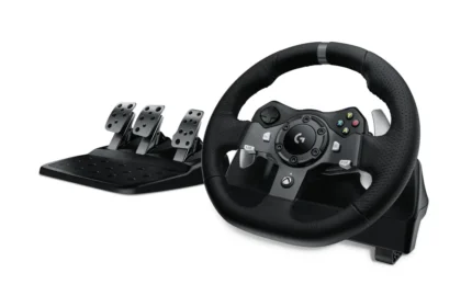 PartImage.ashx. Logitech G920 Driving Force Racing Wheel â€“ Gaming Accessory â€“ Stainless steel paddle and hand stitched leather wheel