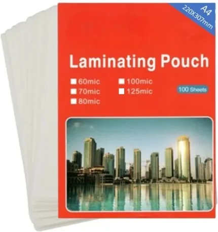 Big_za-a4lp120x100_1-(1).jpg. BRAINWARE A4 LAMINATING POUCH 160MICX100