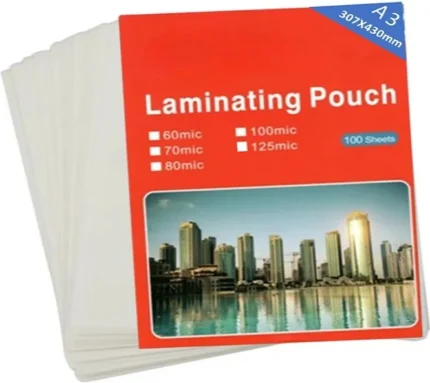 Big_za-a3lp160x100_1-(1).jpg. BRAINWARE A3 LAMINATING POUCH 160MICX100