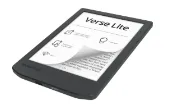 PB619-T-WW.jpg. Pocketbook Verse Lite, 6” (15.24 cm), E Ink Carta, Dual Core (2×1 GHz), 8 GB, 2.4 GHz, Midnight Grey